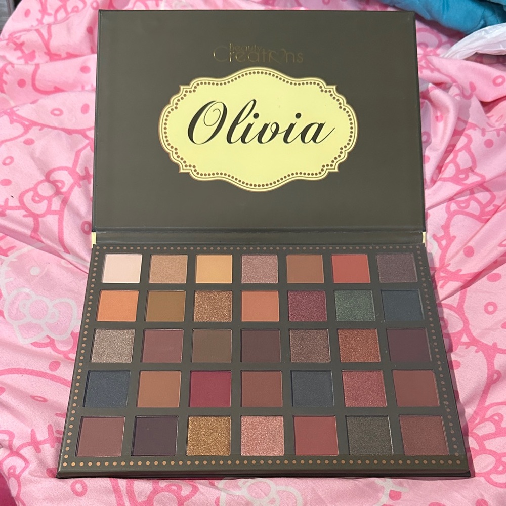 Eyeshadow Palette — Warm Neutrals and Jewel Tones